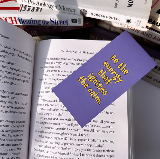 Be the energy - Magnetic Bookmark