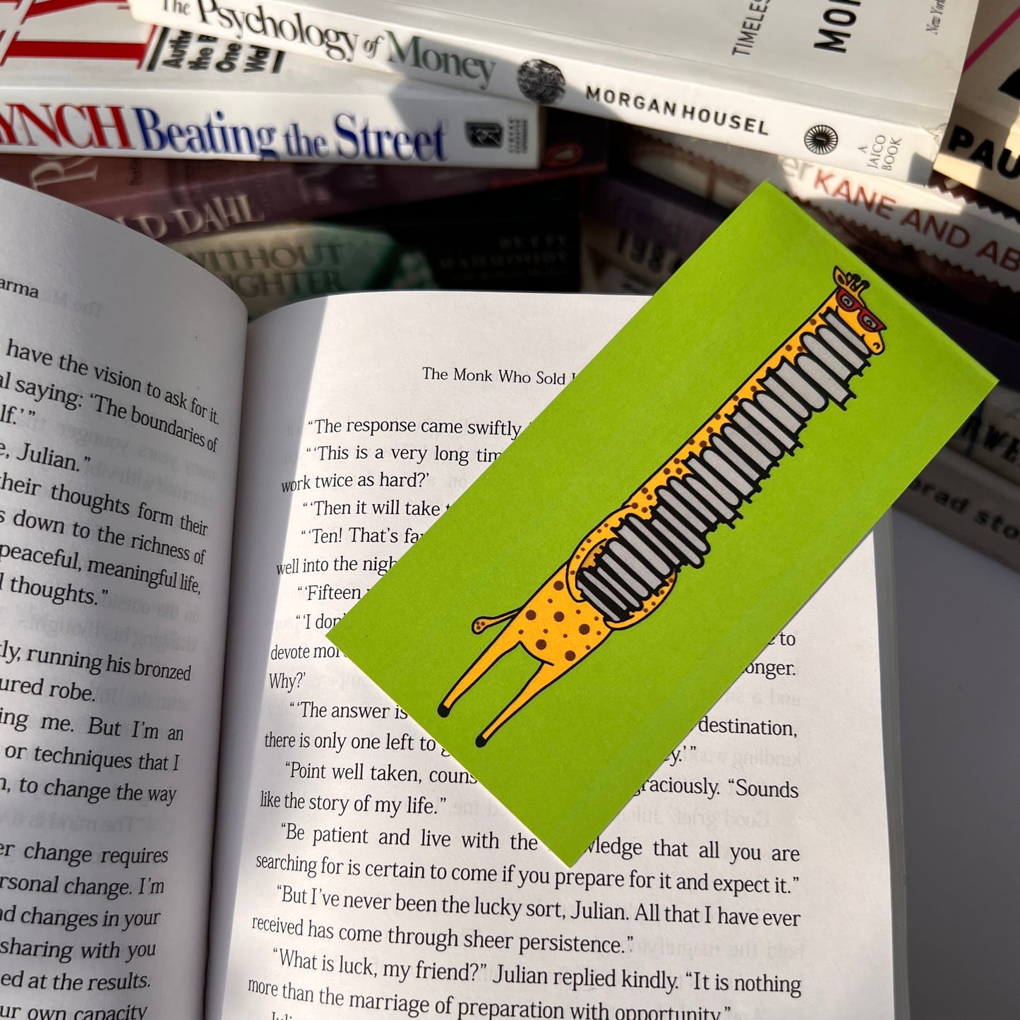 I Like Big Books - Magnetic Bookmark