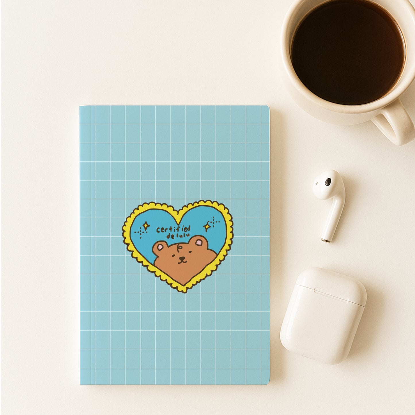 A5 Notebook with Pocket Diary Combo - Certified Delulu