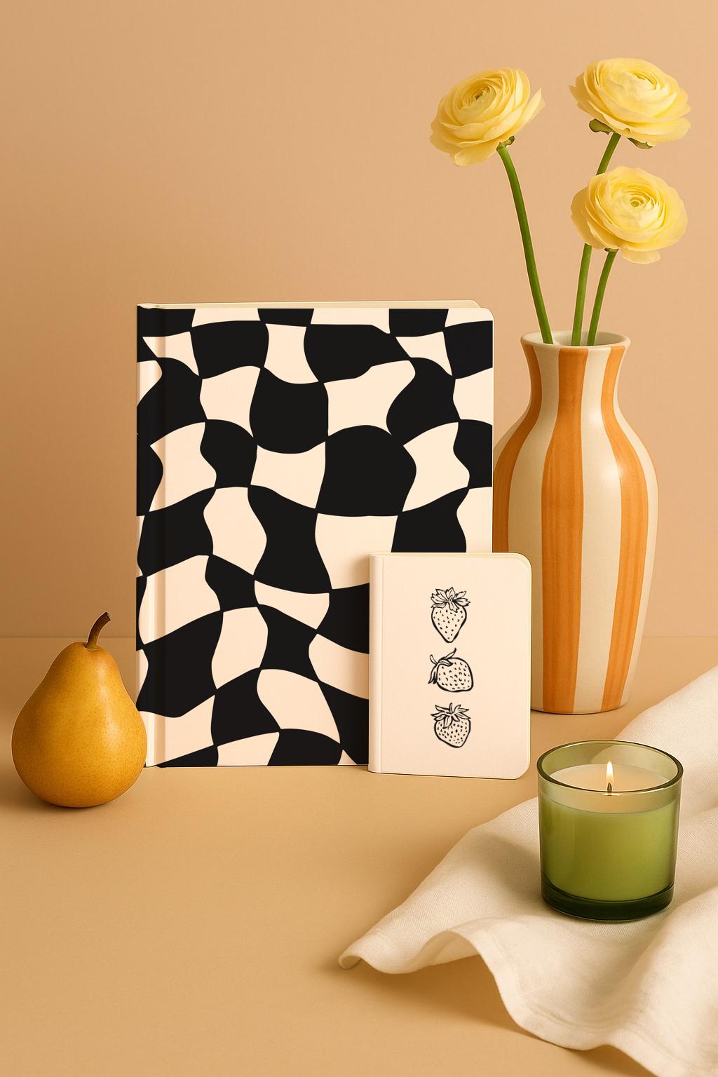 A5 Notebook with Pocket Diary Set – 160 Pages, 80 GSM – Ruled, Soft Cover, Combo for Notes, Journaling, Daily Planning