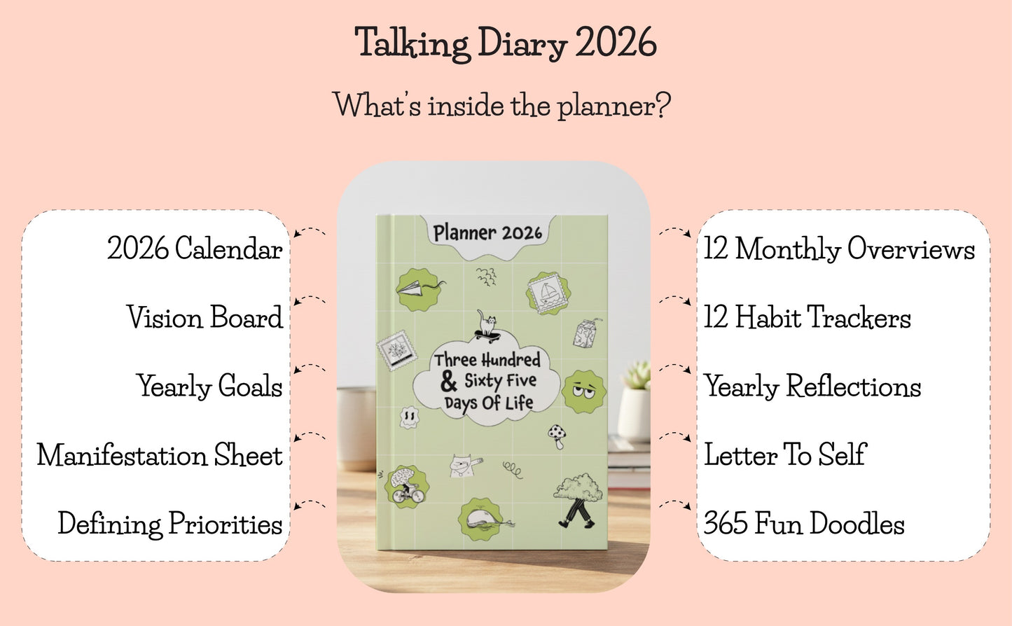 The Talking Diary 2026 - Planner (PRE-LAUNCH)