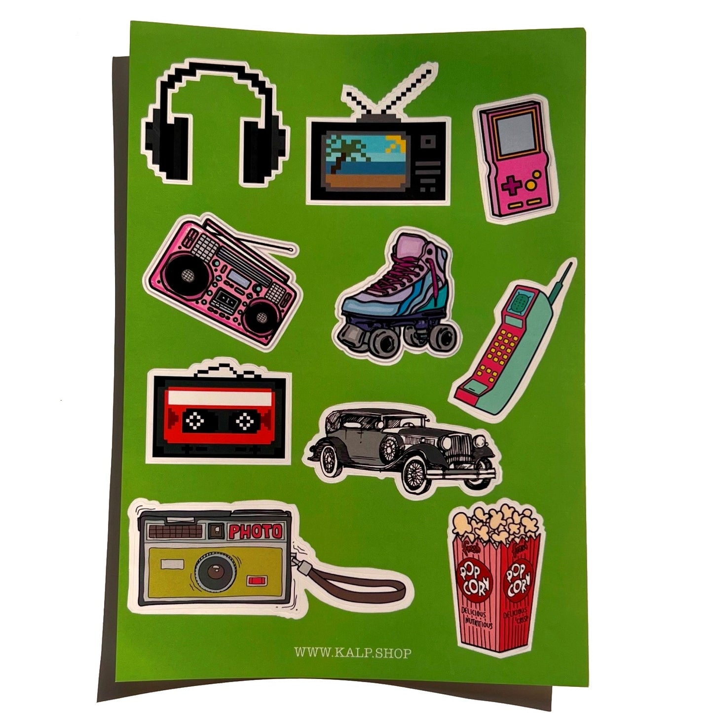 Retro - Sticker Sheet