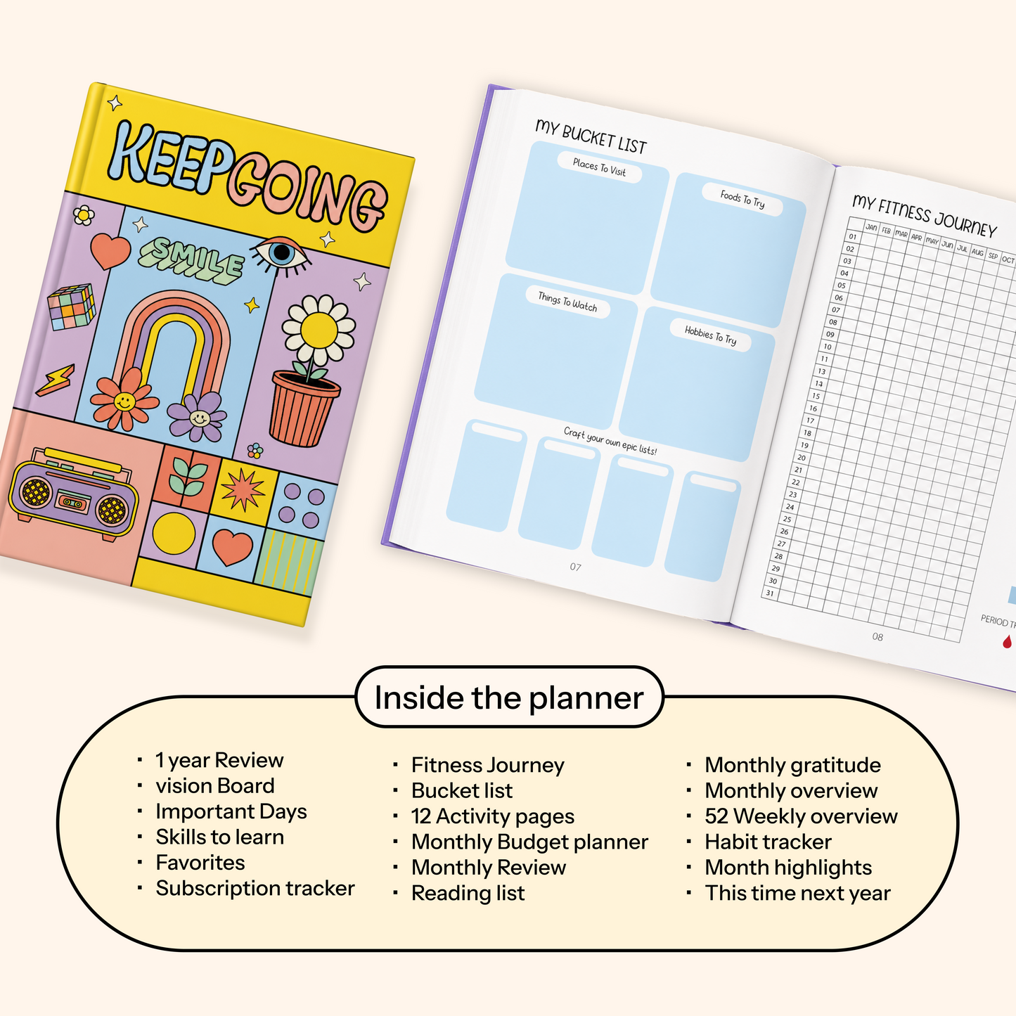 Undated Planner KIT