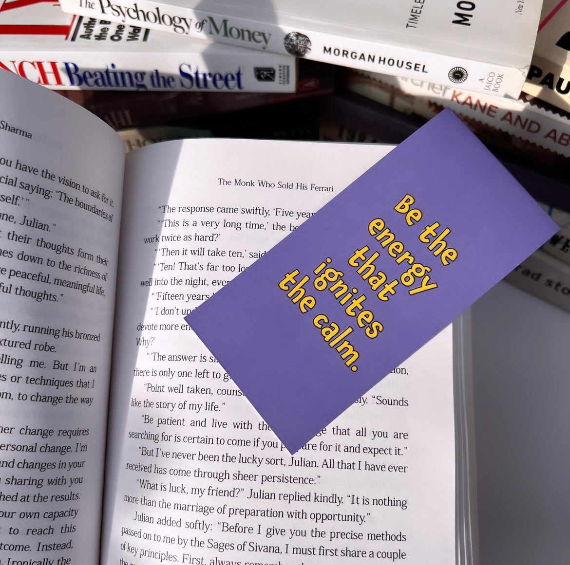 Be the energy - Magnetic Bookmark