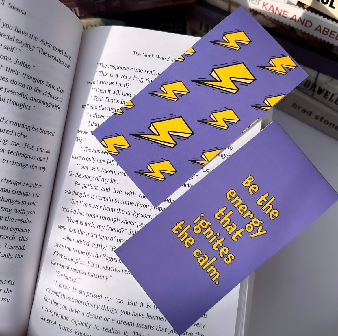 Be the energy - Magnetic Bookmark