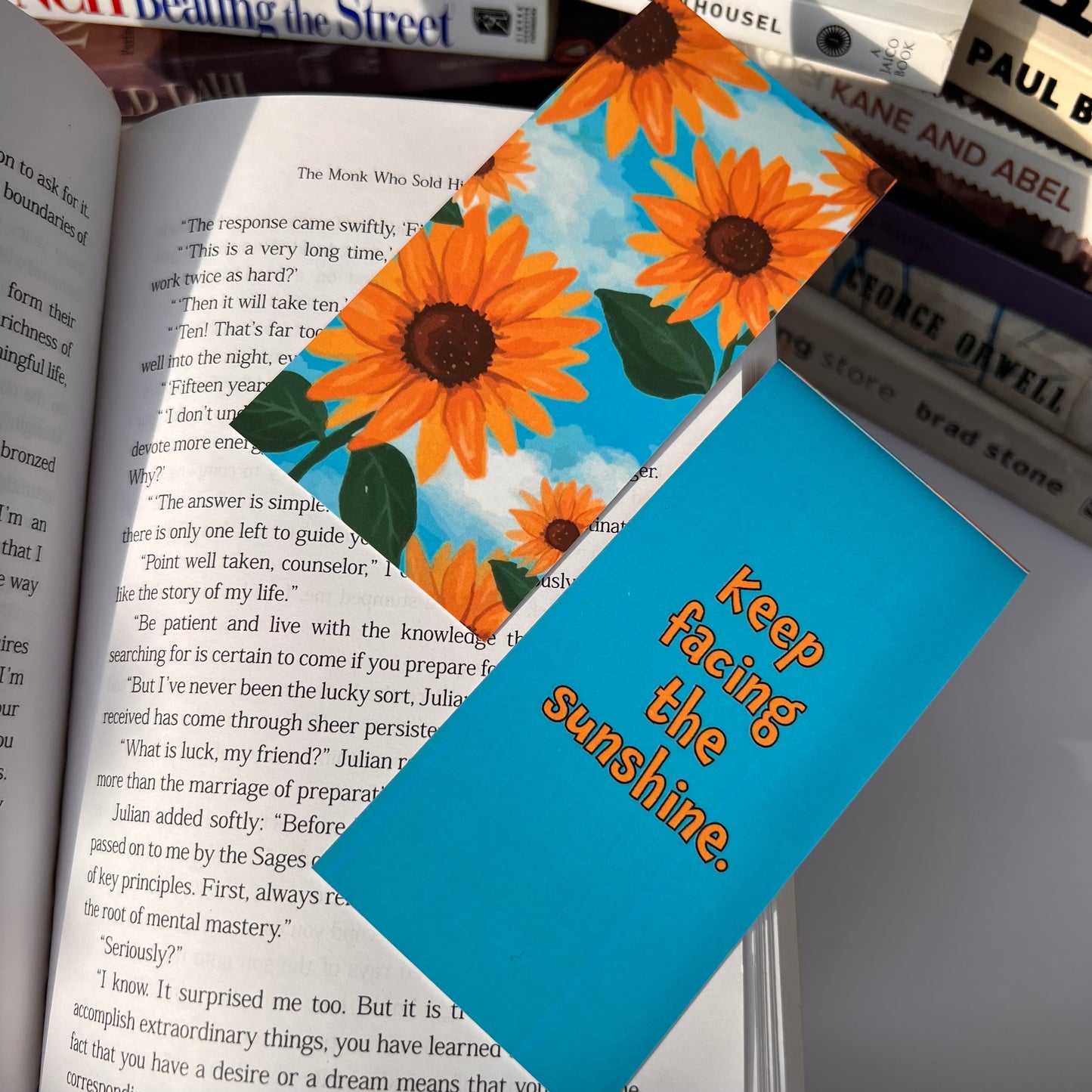 Sunflower - Magnetic Bookmark