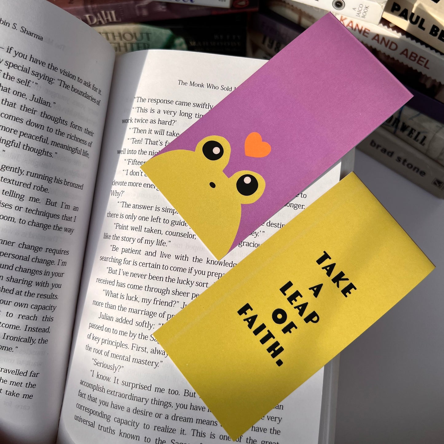 Leap of Faith - Magnetic Bookmark