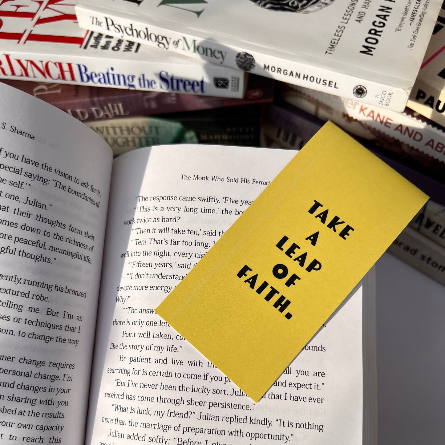 Leap of Faith - Magnetic Bookmark