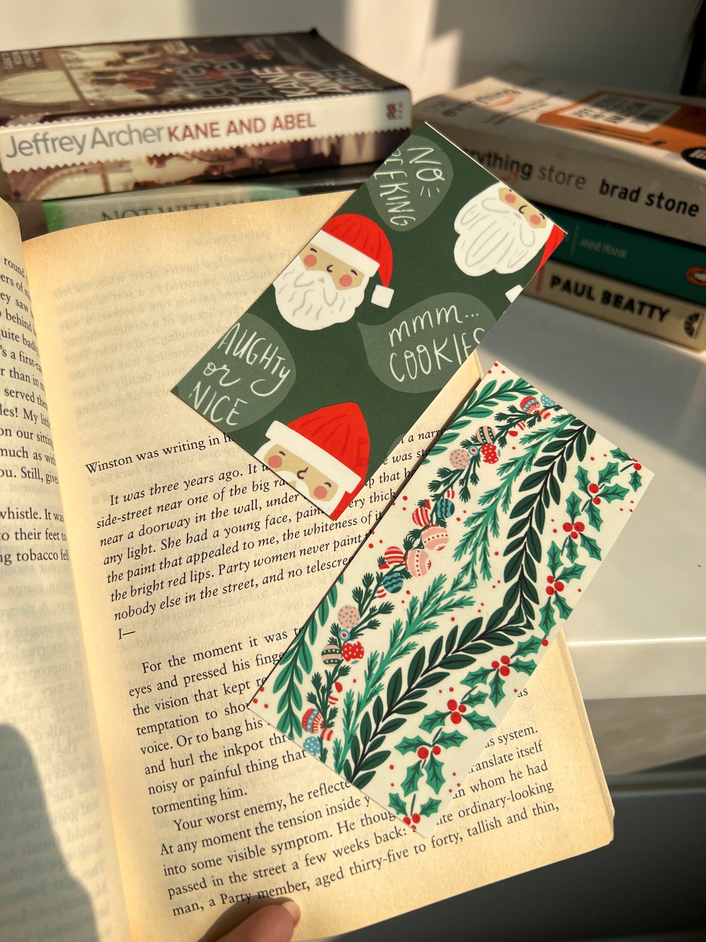 Christmas Bookmark - Set of 2