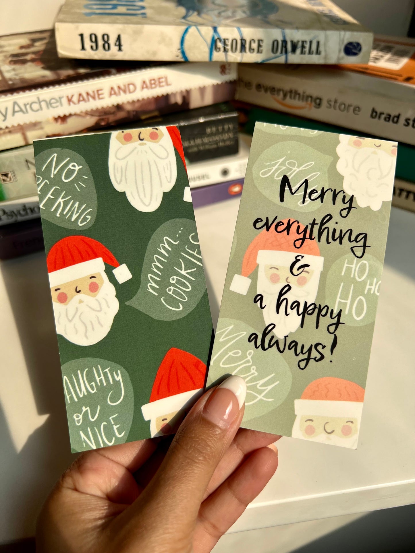 Christmas Bookmark - Set of 2