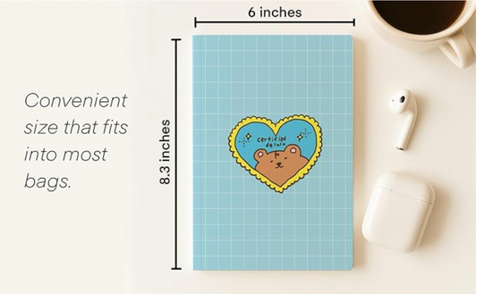 A5 Notebook with Pocket Diary Combo - Certified Delulu