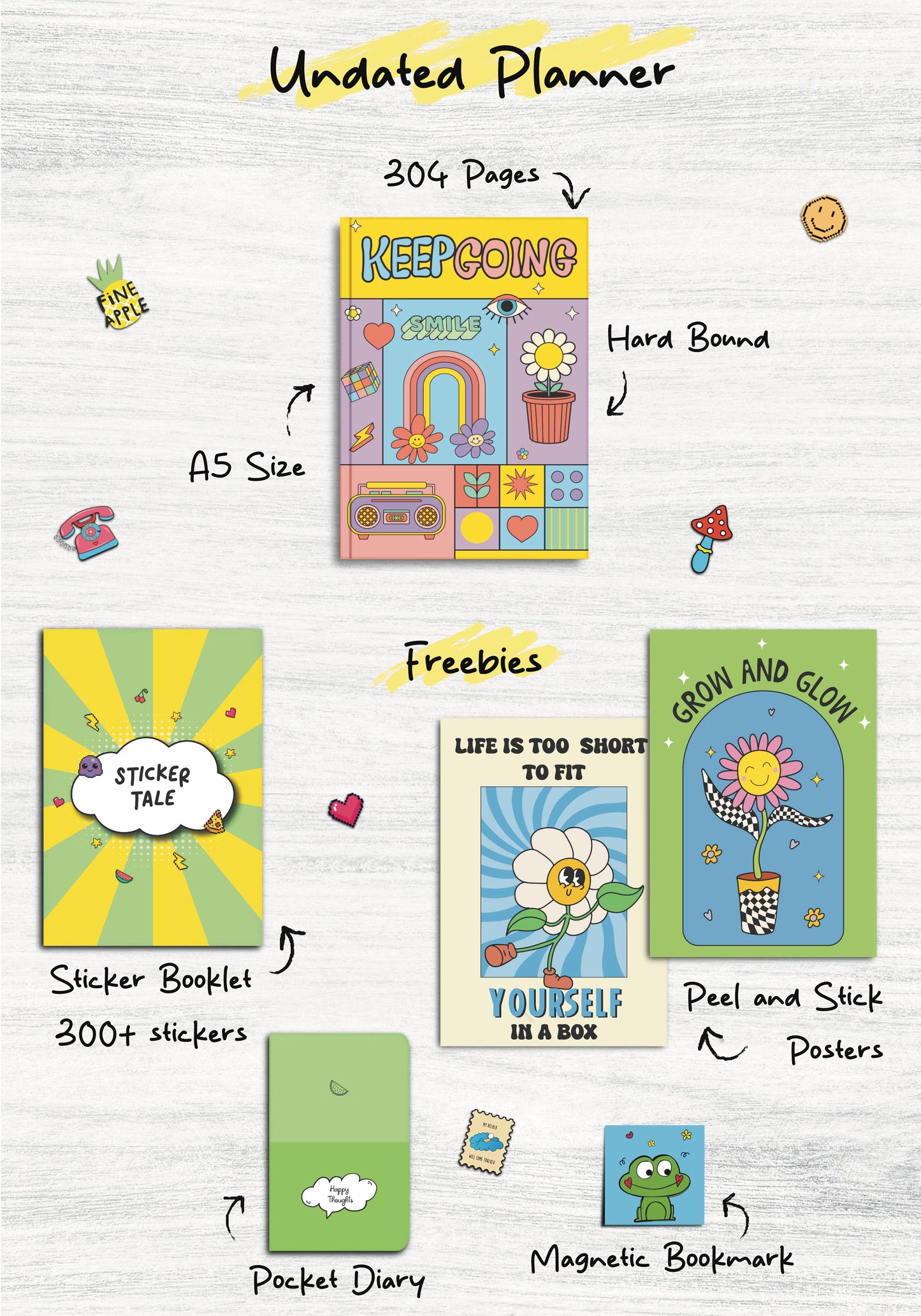 Undated Planner KIT