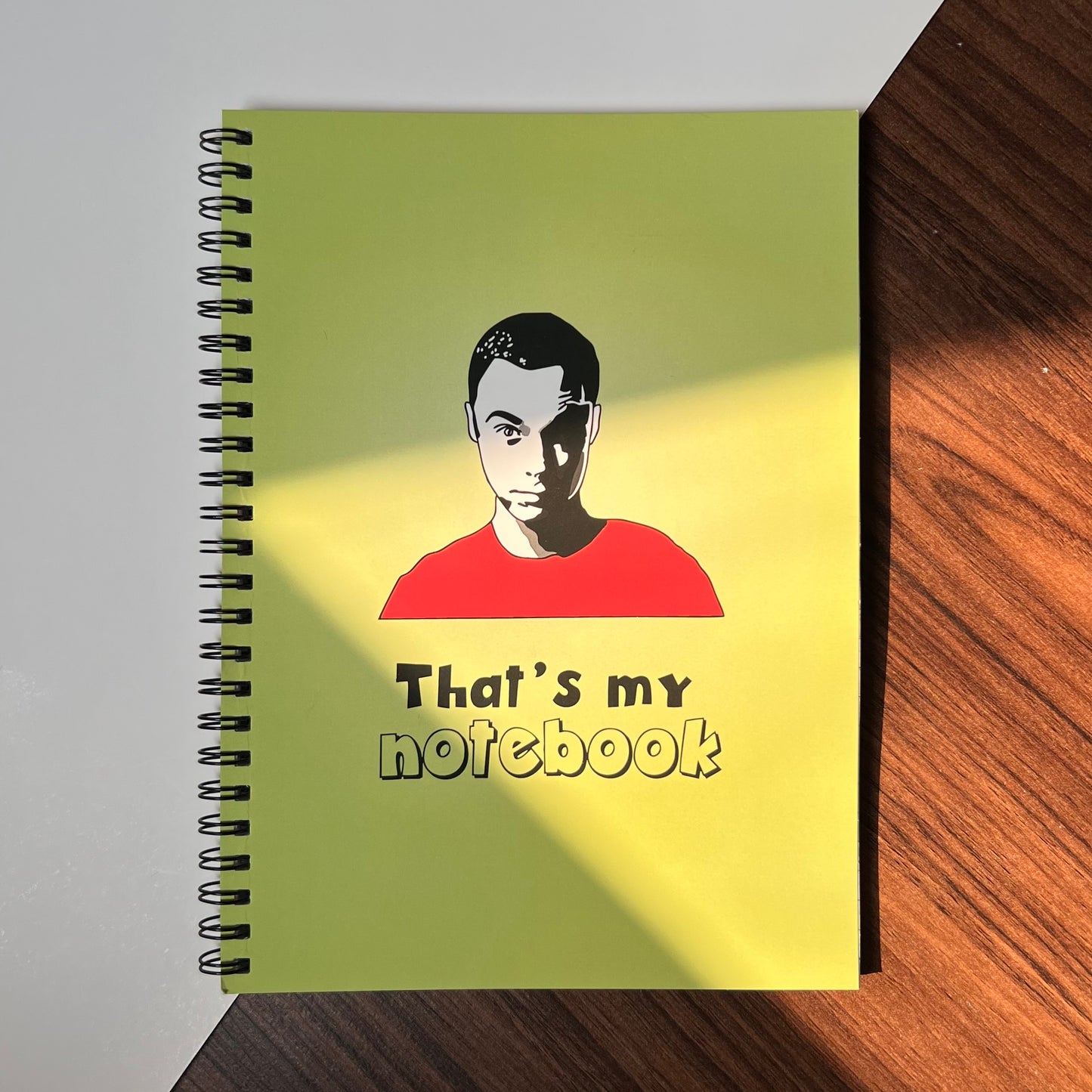 That's my notebook