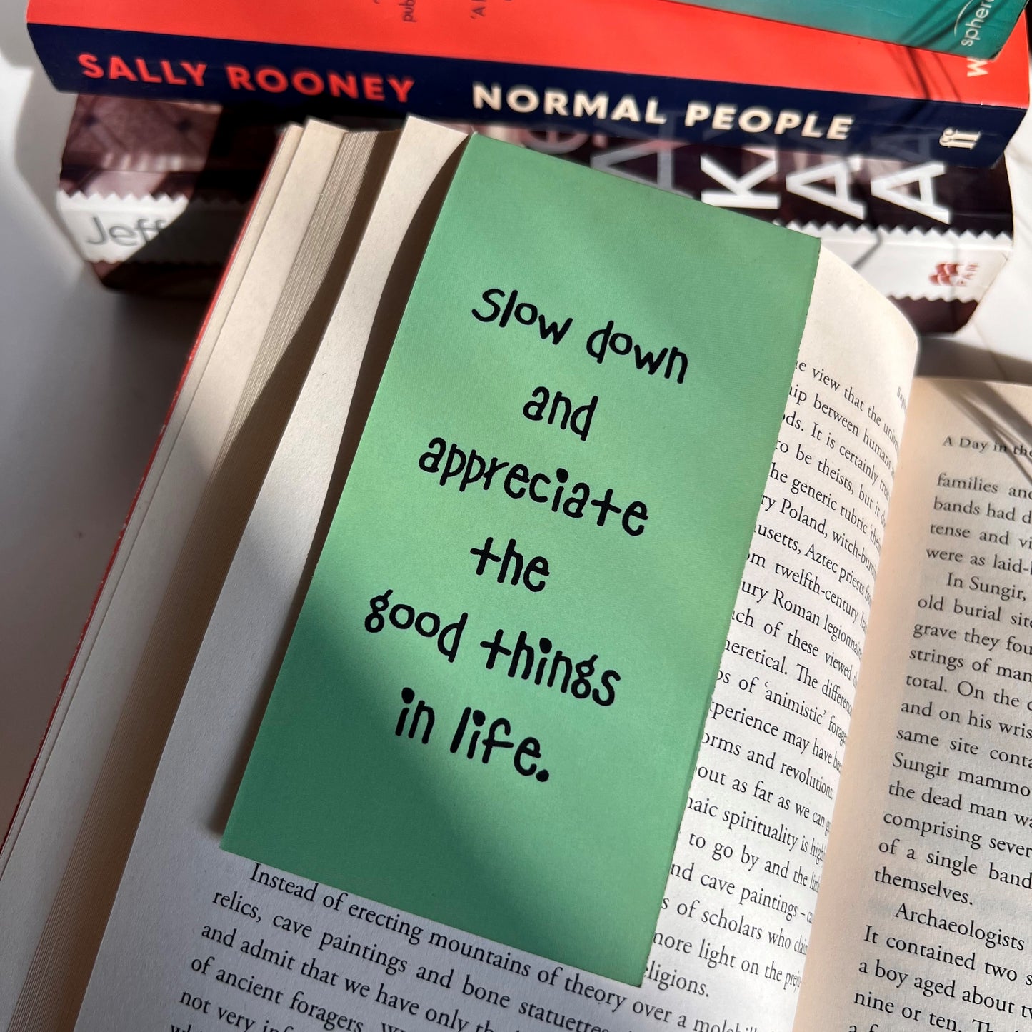 Slow Down - Magnetic Bookmark