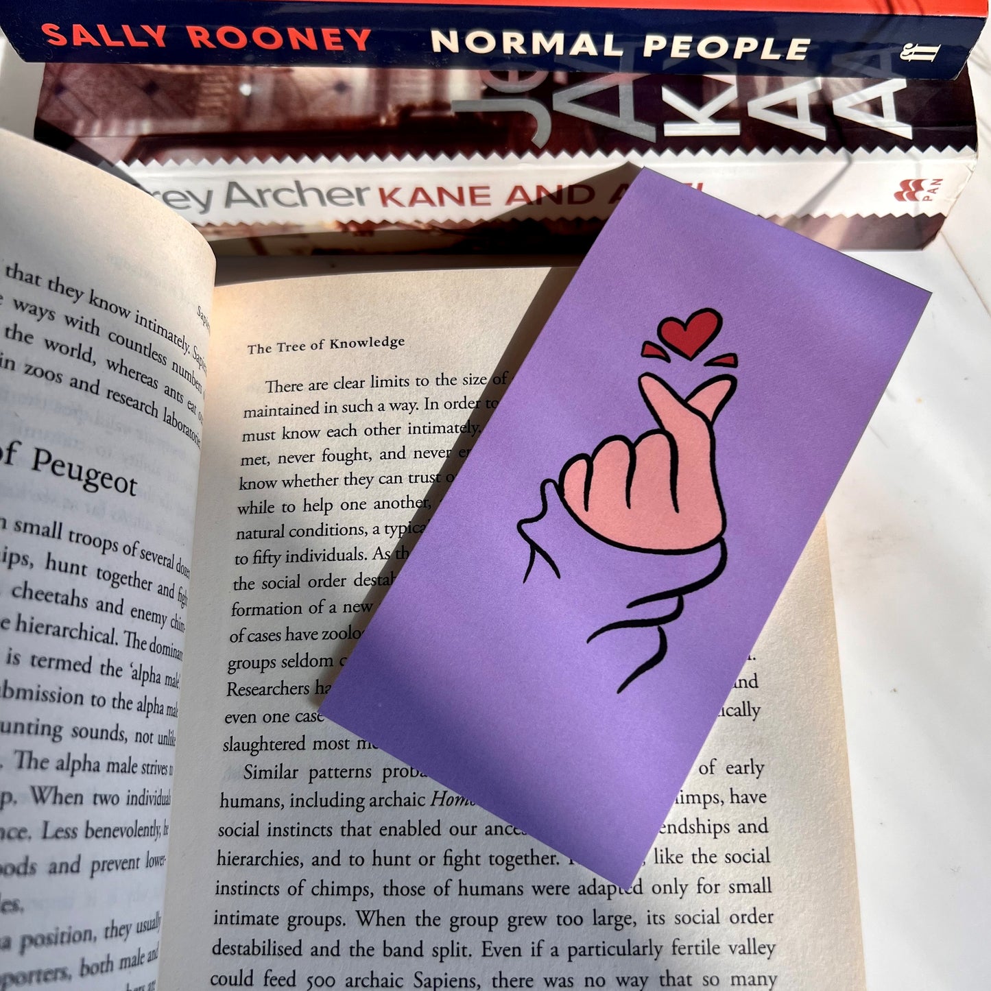 I Purple You! - Magnetic Bookmark