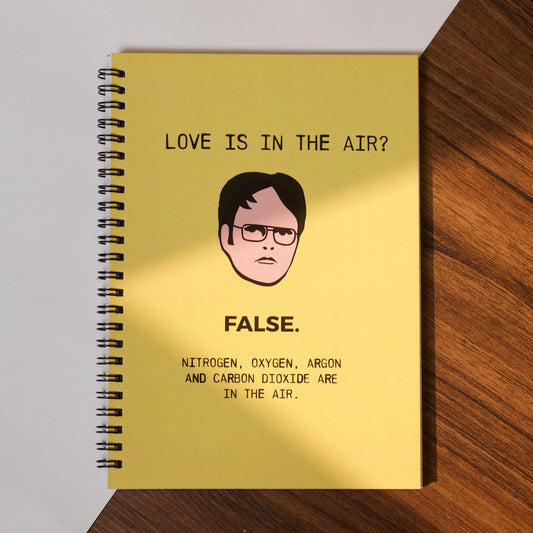 Dwight.. Love is in the air?