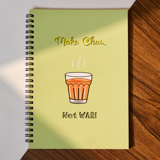 Make chai.. not war!